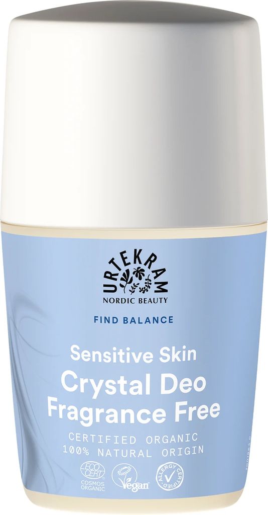 Urtekram Parfumefri krystaldeodorant, 50ml