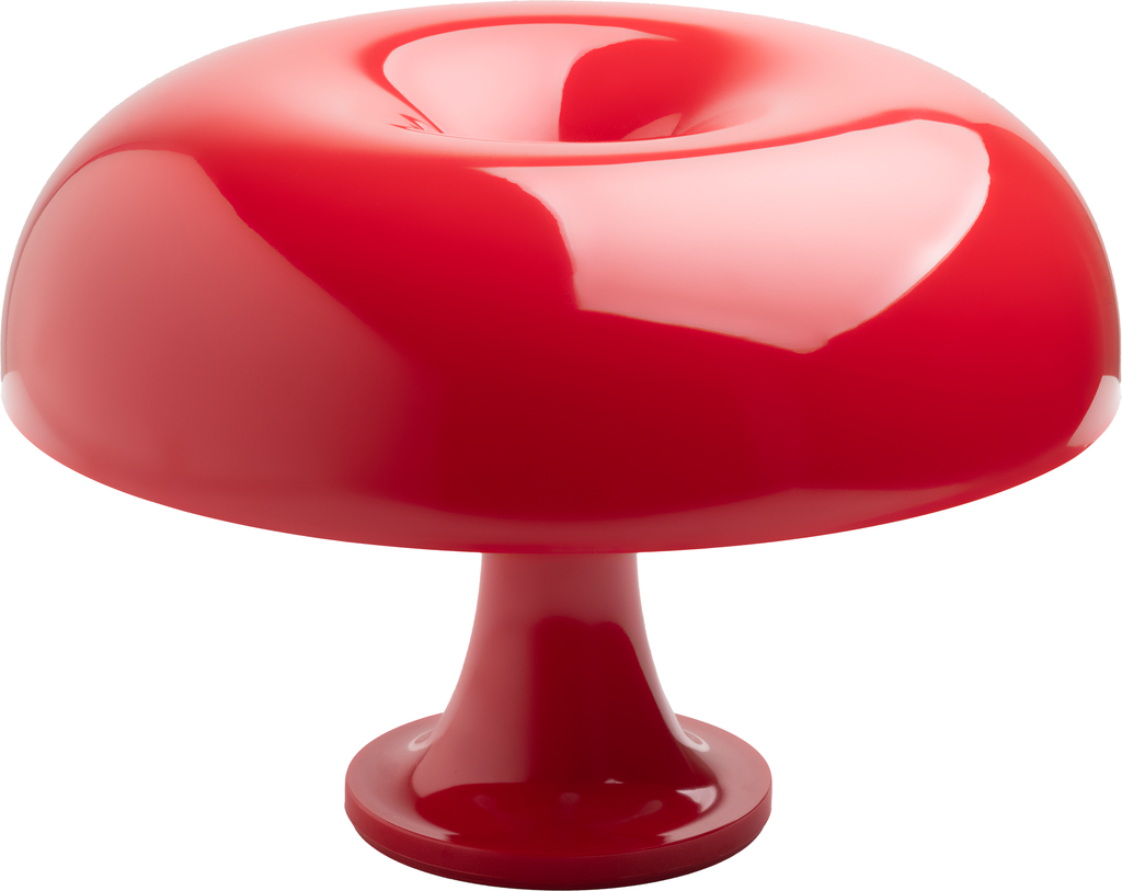 Artemide Nessino Red Bordlampe 22.3cm