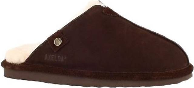 Axelda Tøfler Åbo Herrer, 41, Dark Brown/Creme