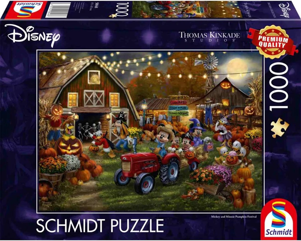 Schmidt Mickey and Minnie Pumpkin Festival