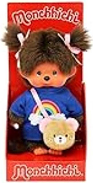 Monchhichi Kawai Pige Med Bjørnetaske 20