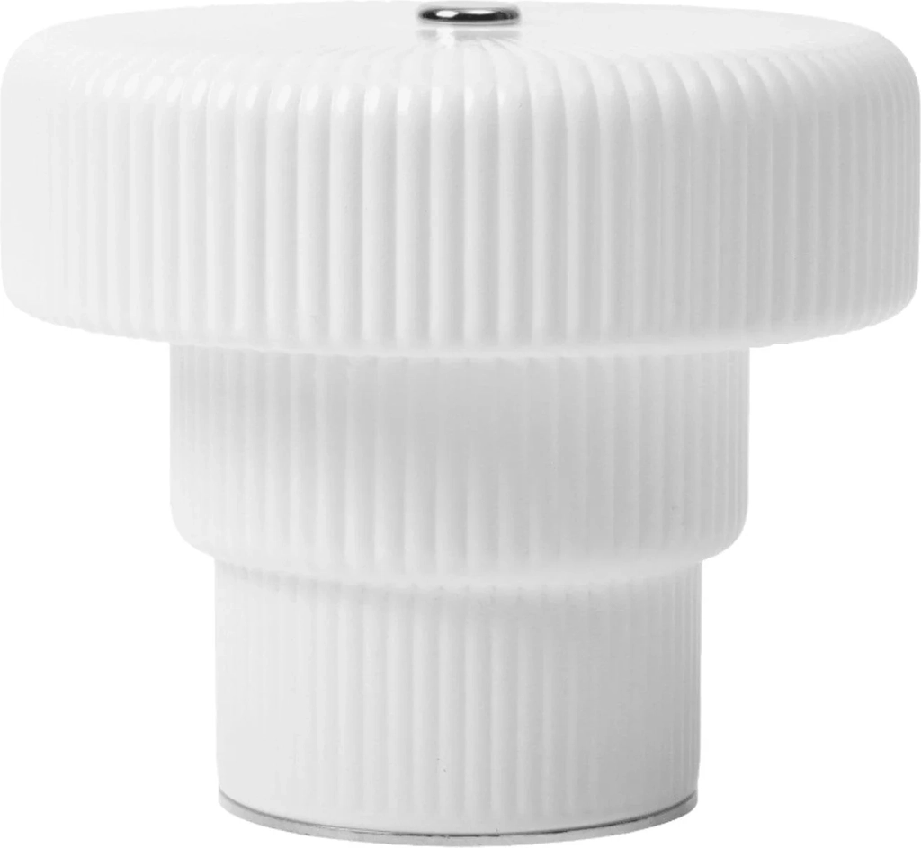 ripple transportabel lampe h10 hvid
