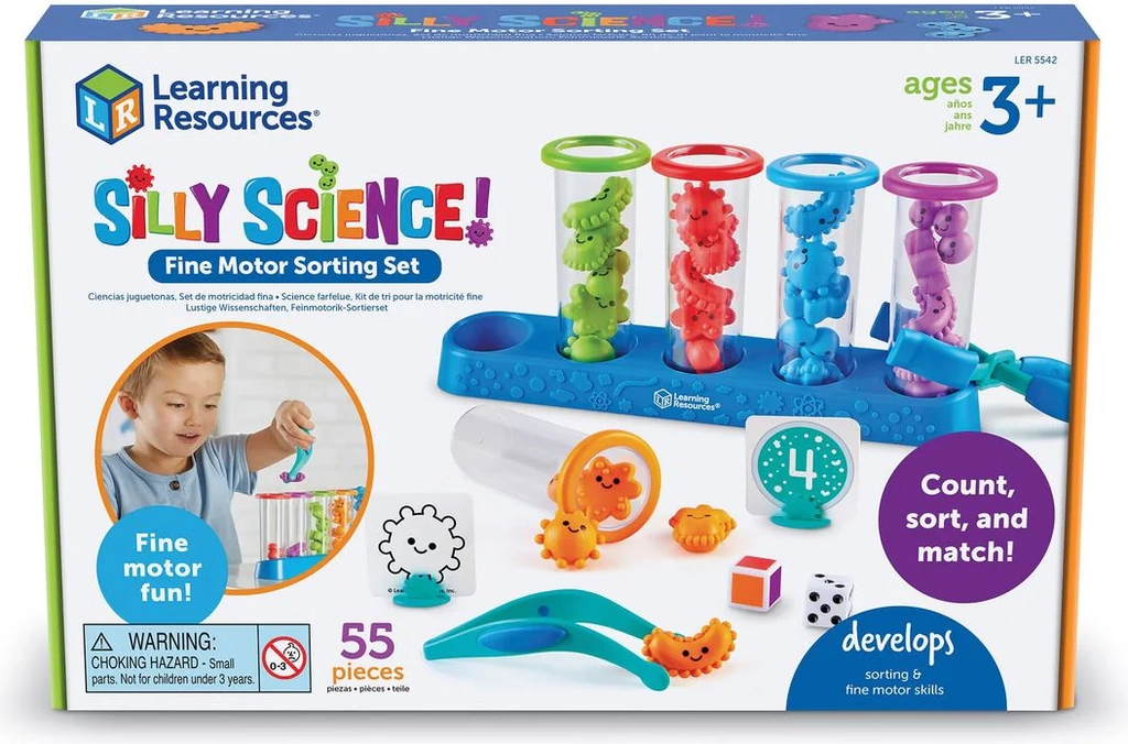 Learning Resources Silly Science Motorik Sorteringssæt - 3+år