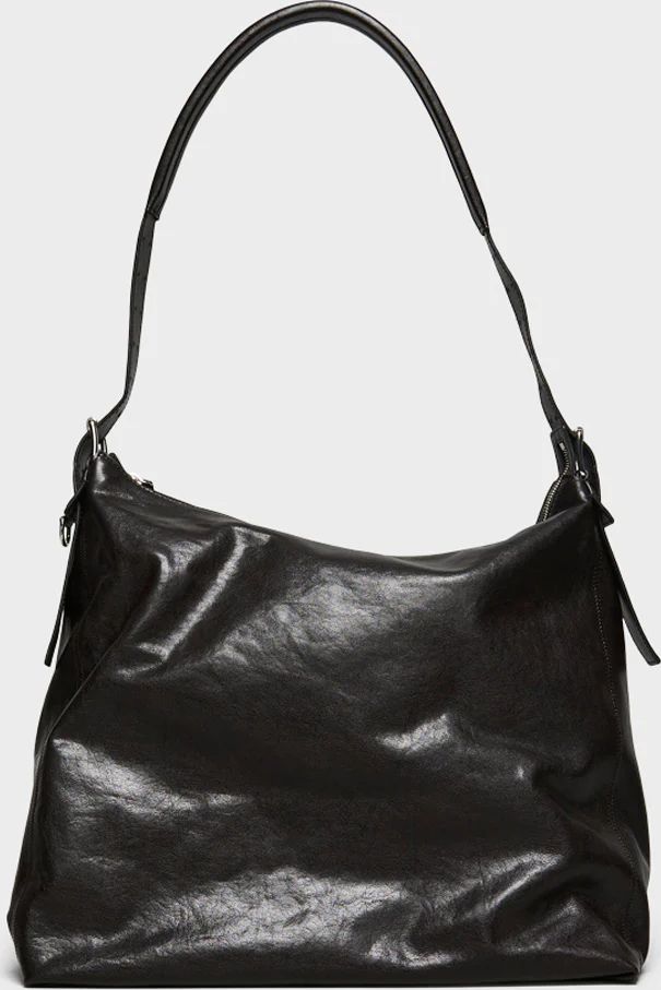 belted hobo bag i dark chocolate