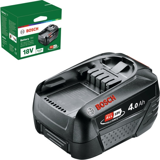 Genopladeligt batteri BOSCH 1 600 A01 1T8 4 Ah 18 V