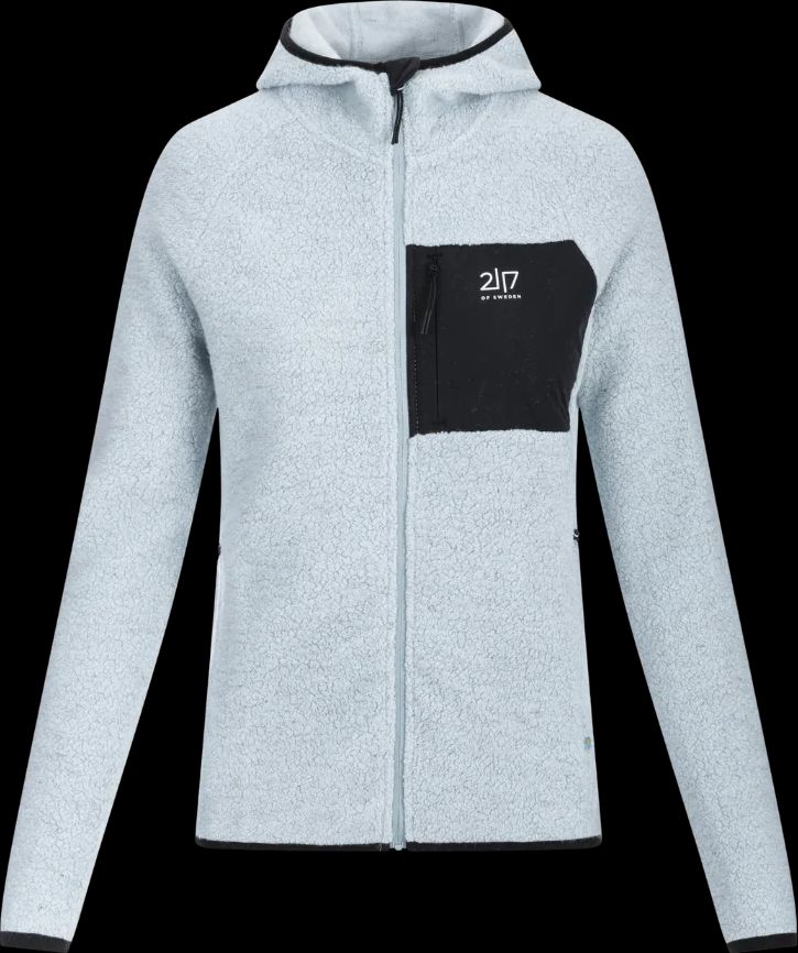 2117 of sweden w skord wool hoodie - dame fritidsjakke