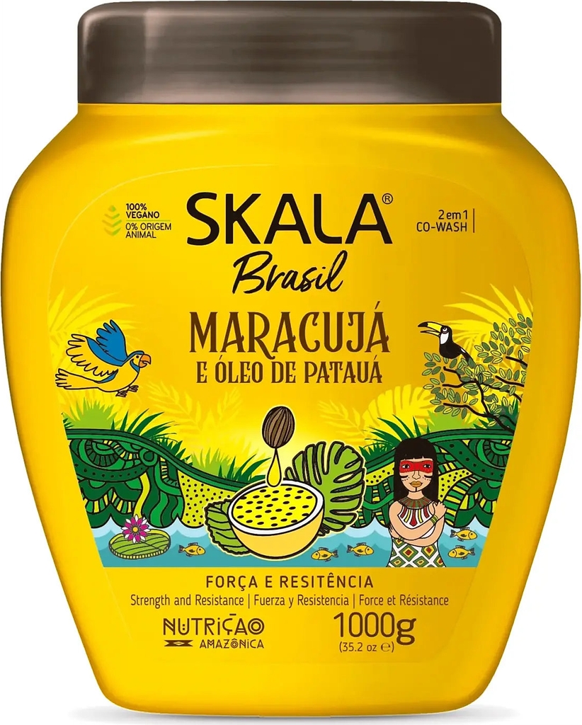Skala Maracuja E Oleo Pataua Treatment 2-In-1 - Yellow - 1000 G