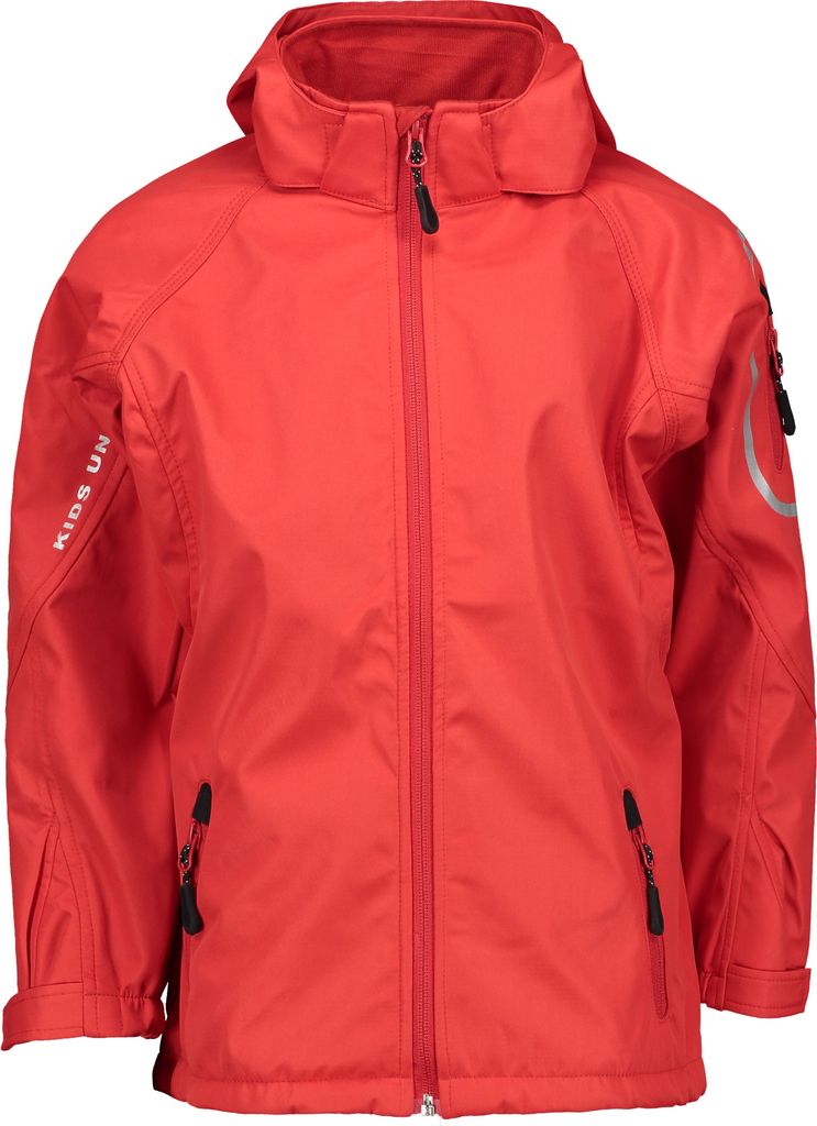 Ocean Tech Softshelljakke Til Børn - Rød