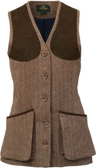Laksen Glyn Beauly Skydevest Dame Tweed