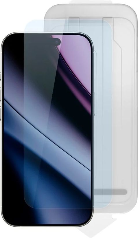 iphone 17 pro max epico glass protector skærmbeskyttelsesglas m. installationsramme - gennemsigtig