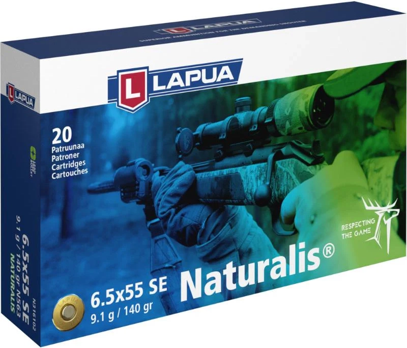 Lapua 6,5 x 55 Naturalis 9,1gr