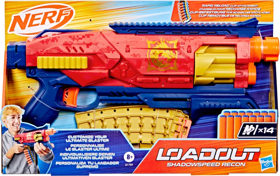 NERF Loadout Shadowspeed Recon Blaster