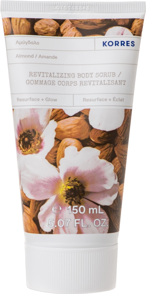 korres almond body scrub 150ml