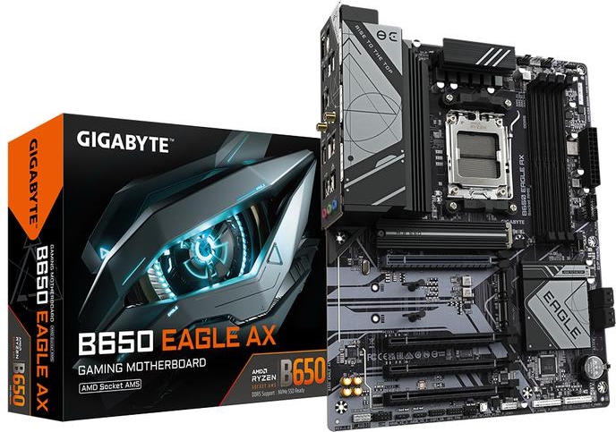 Bundkort Gigabyte B650 EAGLE AX - AMD B650, AM5, ATX
