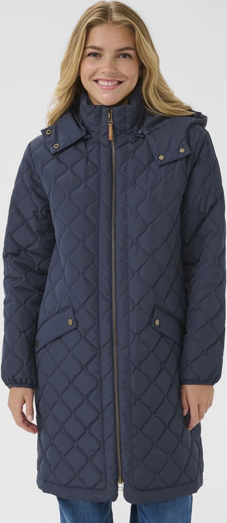 crarwen w. hood - overgangsjakke - navy blazer