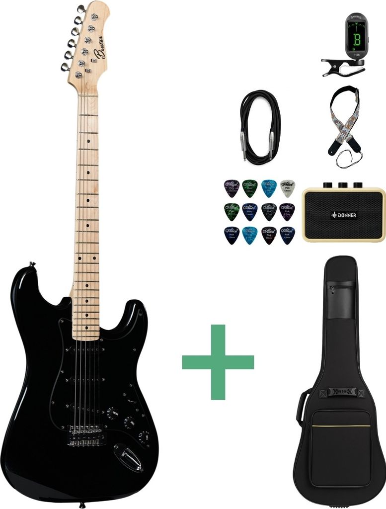 Beaton Beaton Legend BK elgitar pakke 1