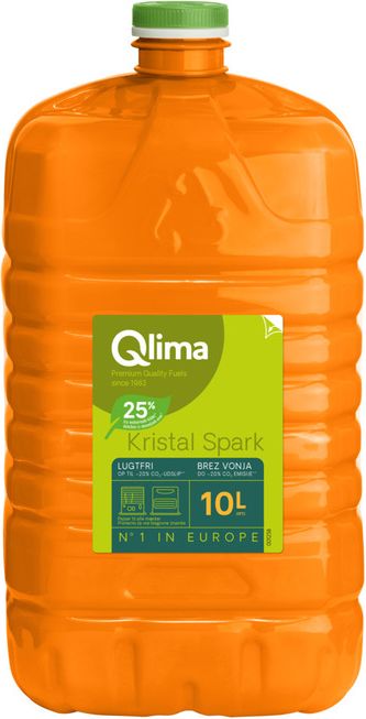 Qlima Kristal Spark Brændstof 10 Liter