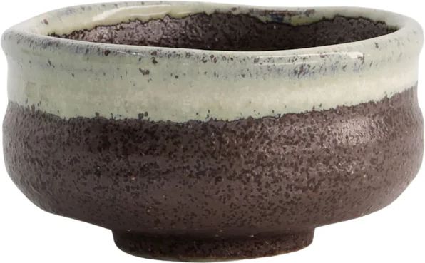 sake/matcha skål, kuro-iga-nuriwake - 150 ml