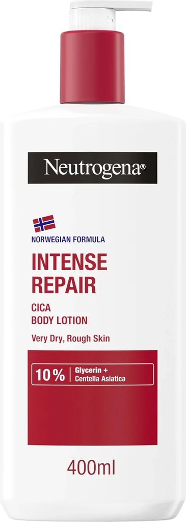 Neutrogena Norwegian Formula Intense Repair CICA Body Lotion 400 ml
