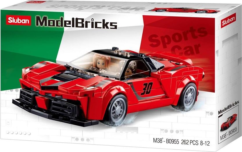 Sluban Italian Supercar Red
