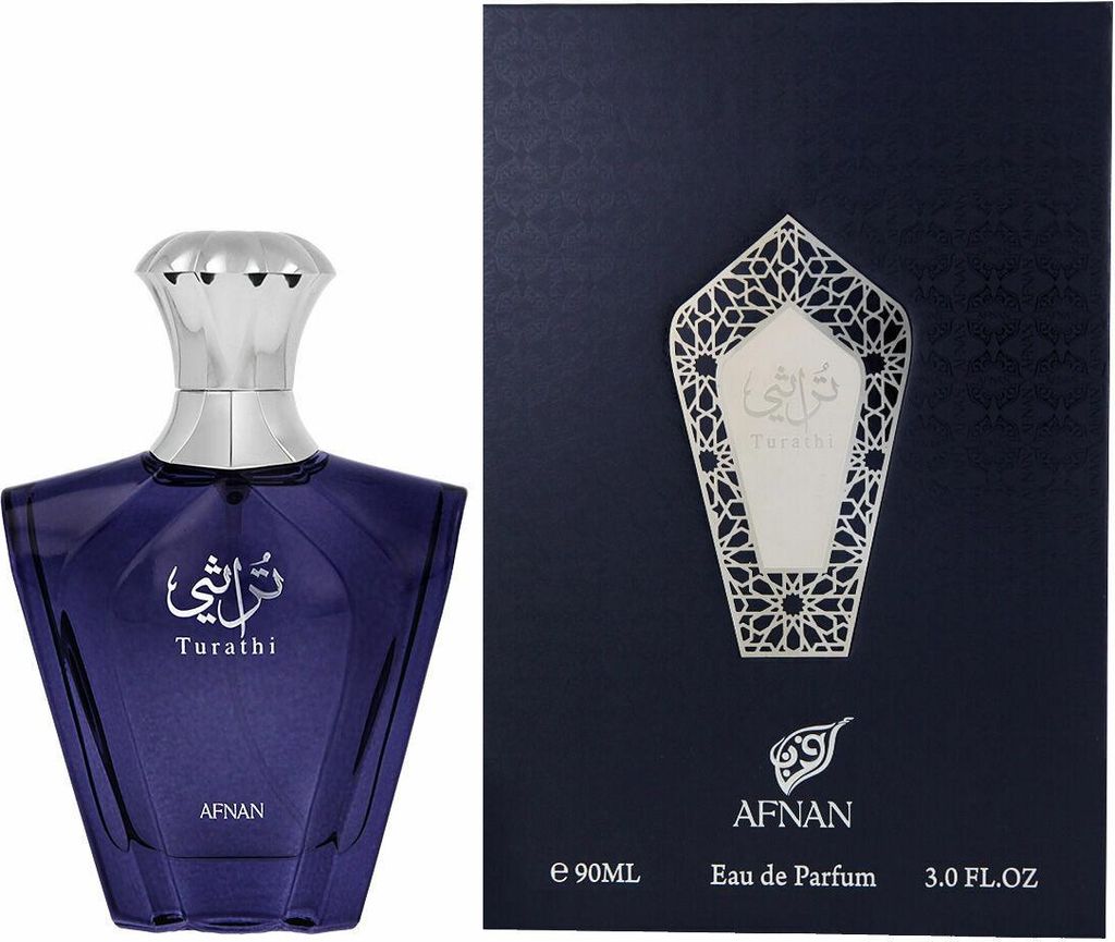Parfume til mænd Afnan Turathi Homme Blue 90 ml