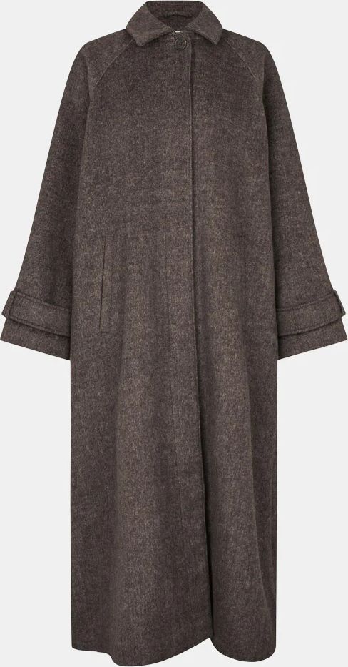 Envii Enseneca Wool Jacket Dam Kappor - Brown Mel