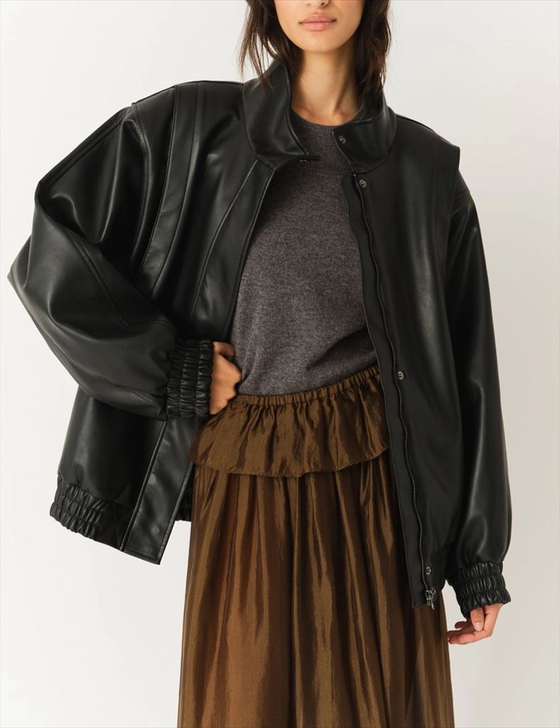 the garment brooklyn panel jacket black