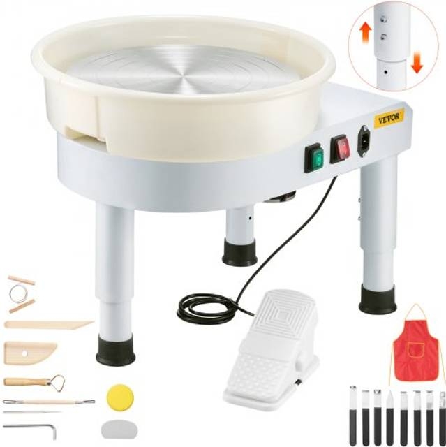 VEVOR 14 in Ceramic Pottery Wheel 60-300 RPM