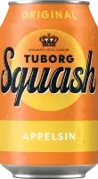 tuborg squash appelsin 24x33cl dåse