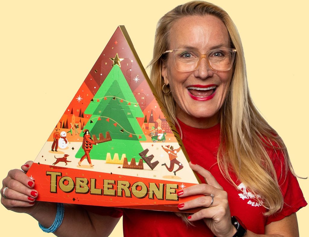 toblerone chokoladejulekalender