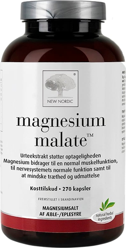 new nordic magnesium malate - 270 kap
