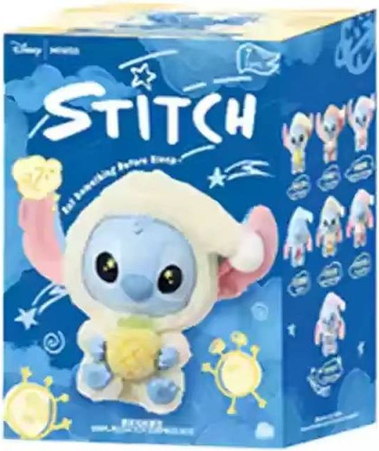 Stitch Eat Something Before Sleep Series Plush Figure Blind Box