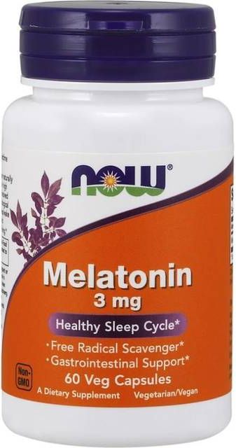 NOW Melatonin 3mg 60 st