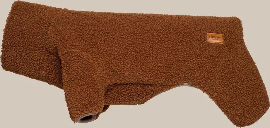 Drew's Dogwear Milo Hundesweater Brun