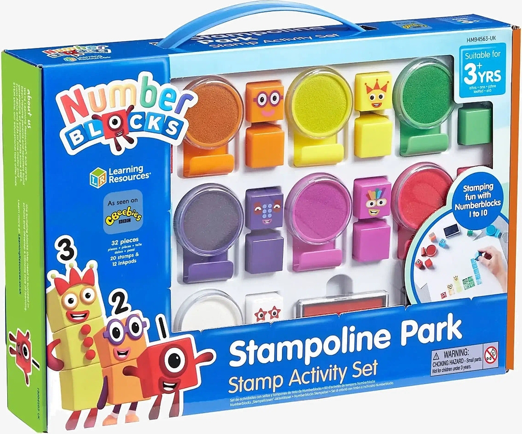 Learning Resources Aktivitetssæt Med Stempler 32 Dele