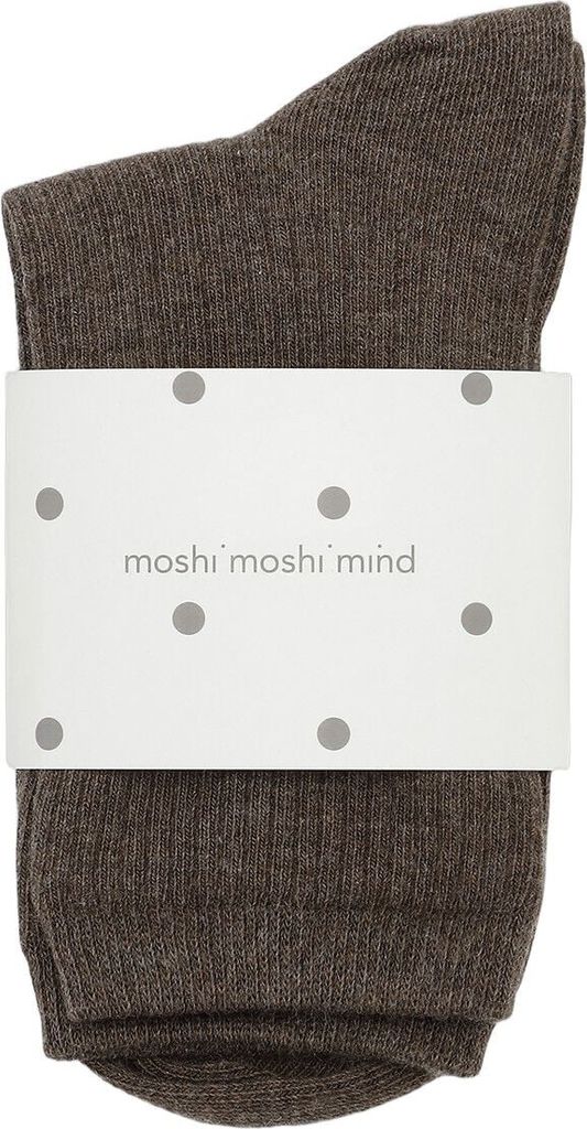 moshi moshi mind Story rib Socks Ankelstrømper Str 36/38 - hos Magasin