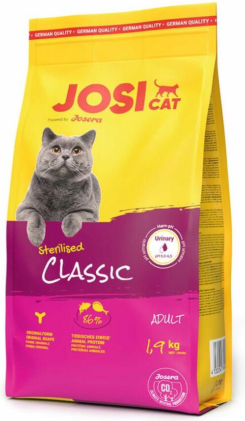 Kattemad tørfoder JOSERA JosiCat Sterilised Classic 1,9 kg