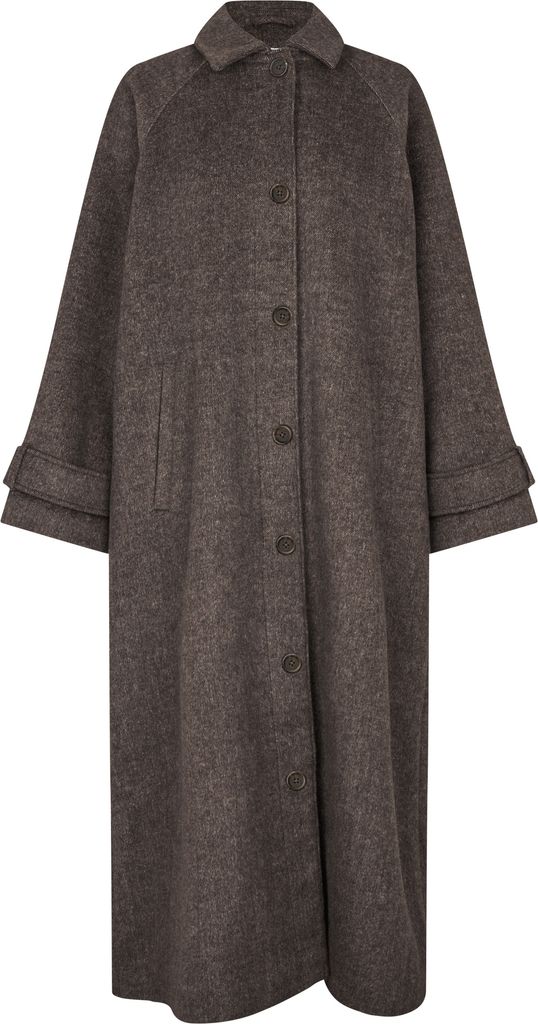enviiseneca jacket - klassisk kappa / rock - brown
