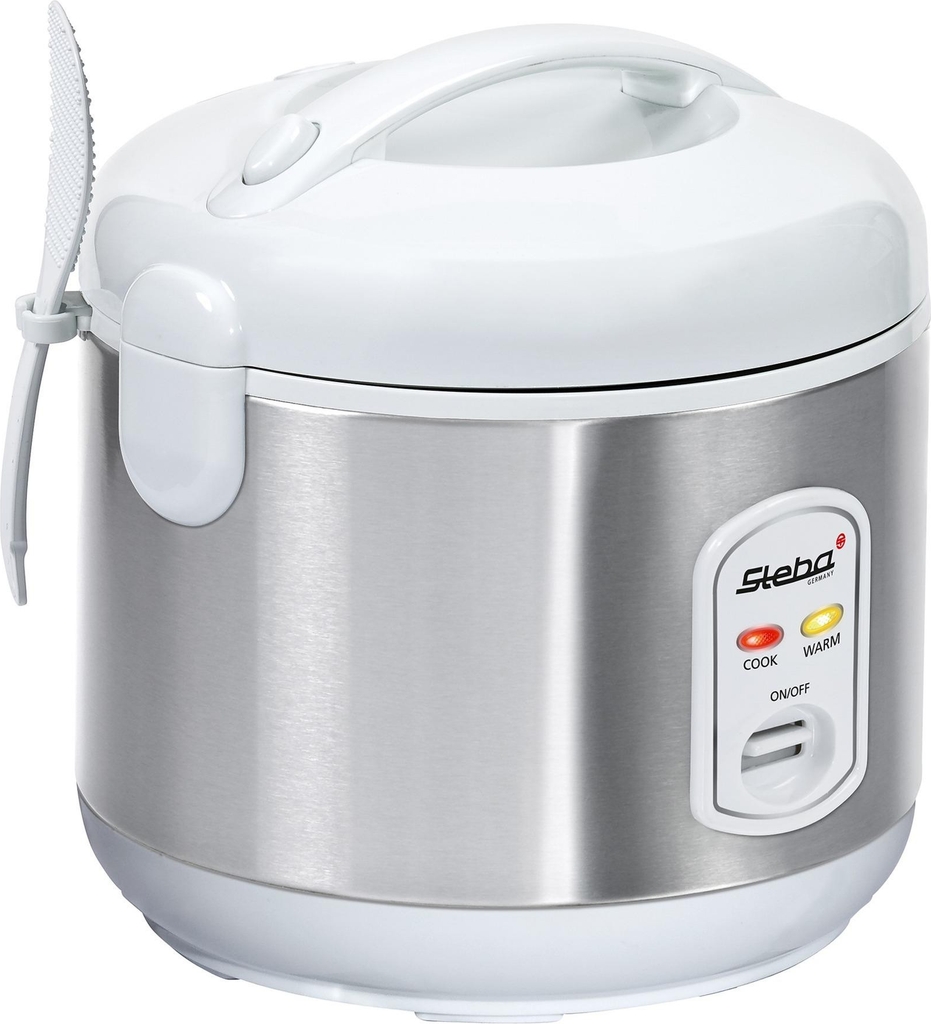 Steba RK2 Riskoger - 1.8L - Rustfrit Stål/Hvid
