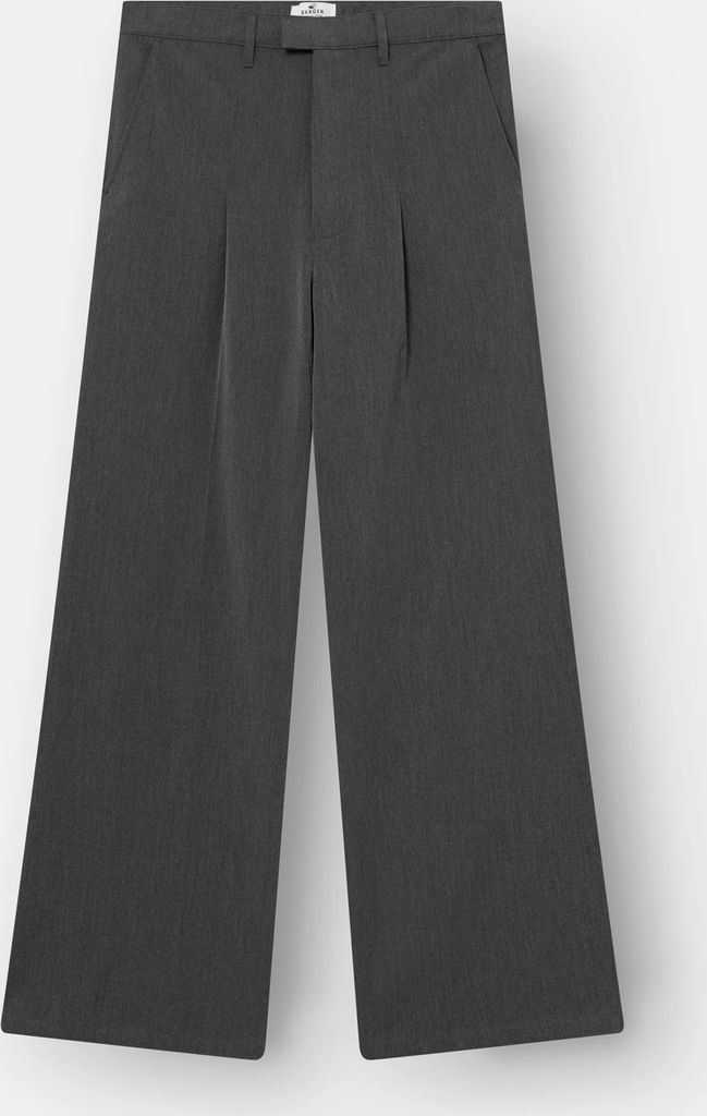 Skagen Clothing Baggy Suit Pants Grey