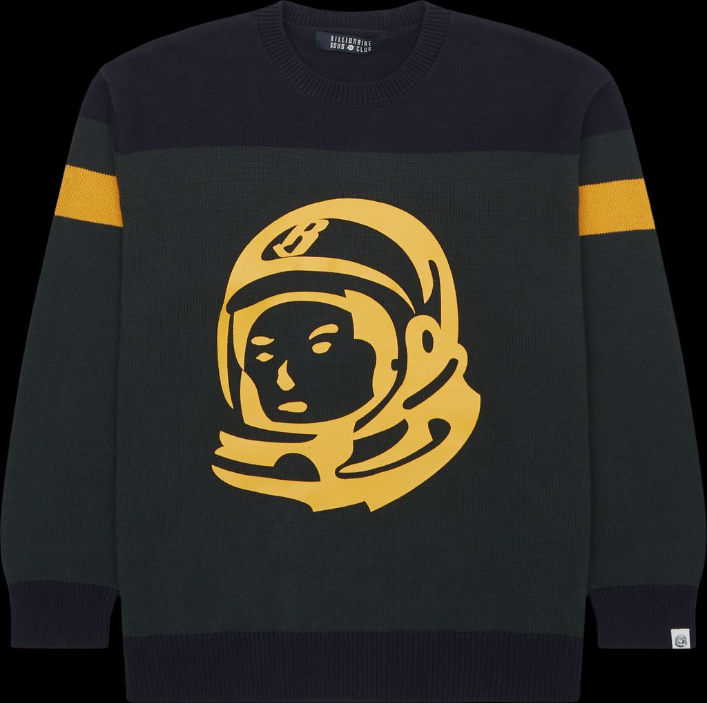 astro panelled knit