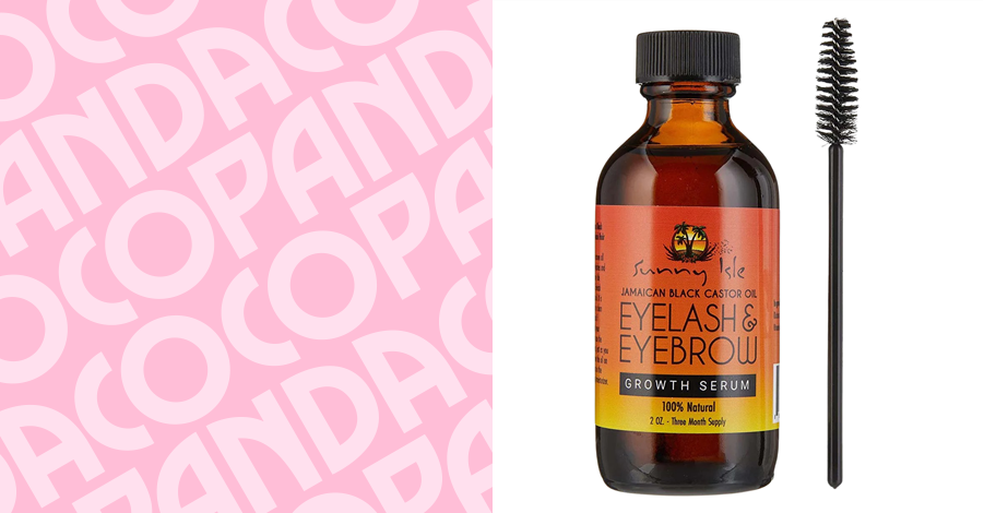 sunny isle jamaican black castor oil eyelash & eyebrow growth serum 59 ml