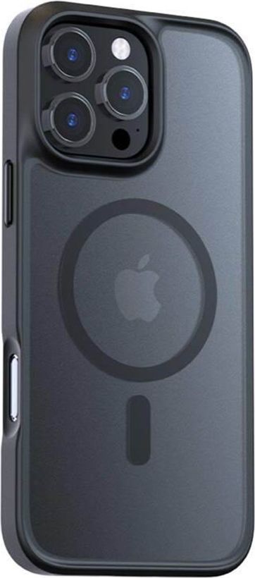 TORRAS iPhone 16 Pro Max - Fleksibelt Plast Mobil Cover - MagSafe Kompatibel - Sort