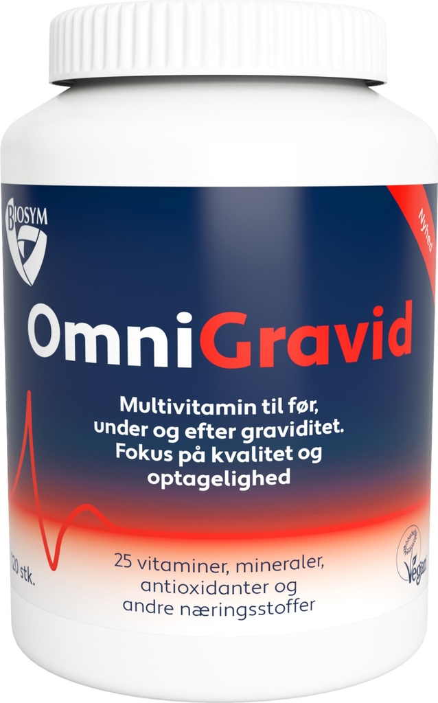 biosym omnigravid | 120 tabletter