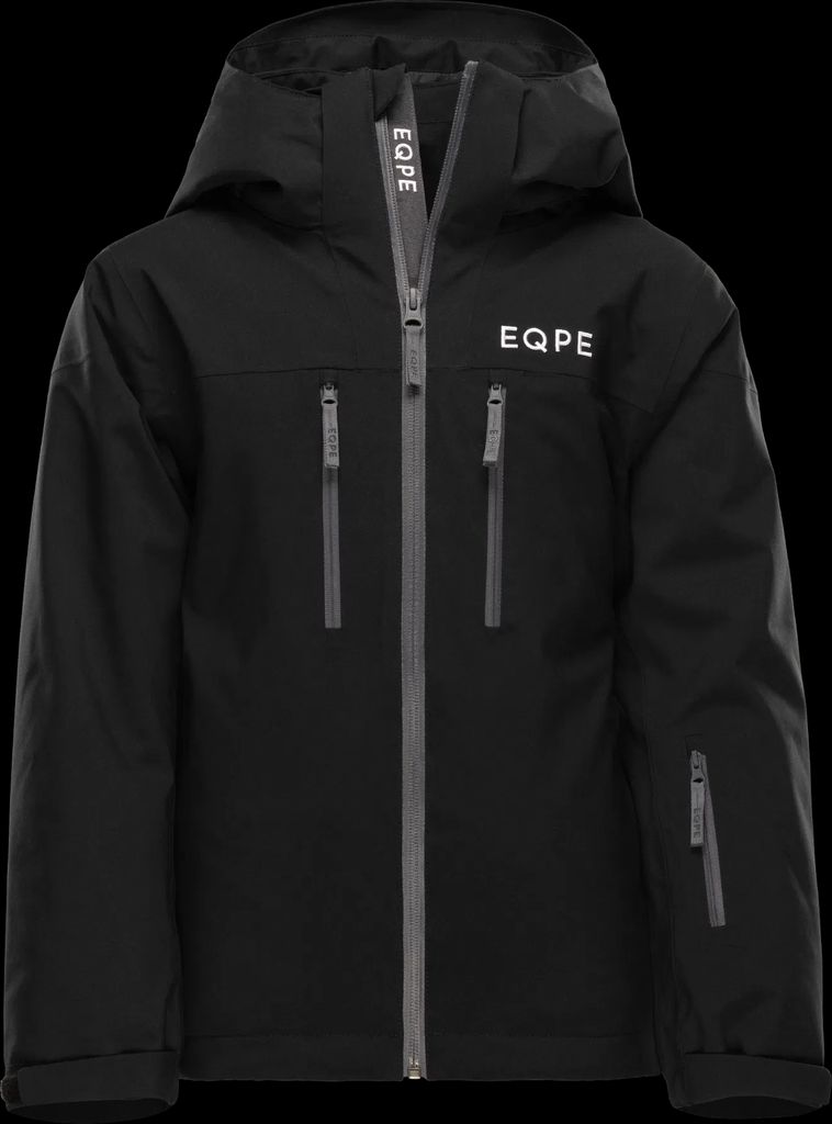 descent ski jacket jr deep black