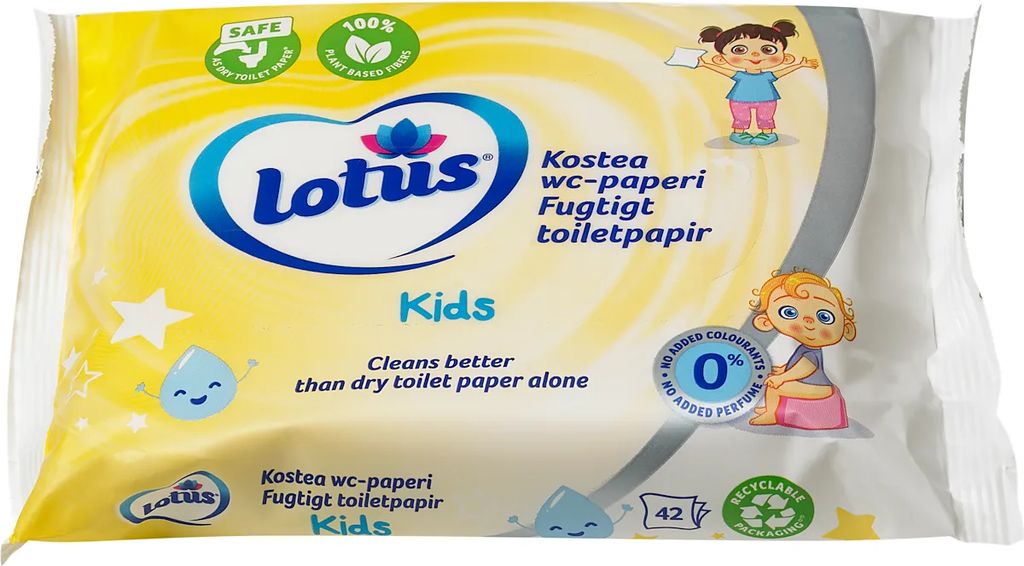 Fugtigt toiletpapir sensitiv
          
        Bemærk
      
        Leveringsform