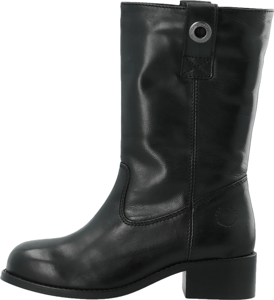 casvilma warm lined mid cut boot - black/black