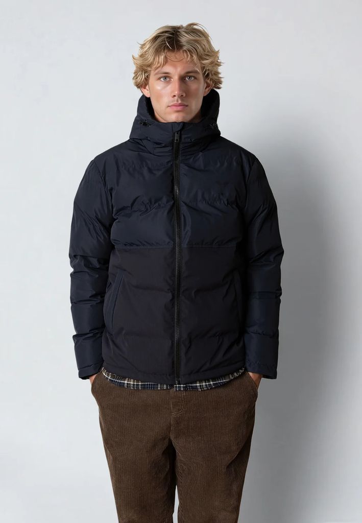 birk puffer jacket - dark navy