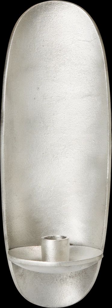 agapé wall candle holder - aluminium