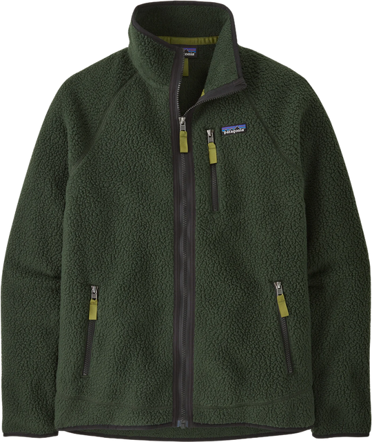 Patagonia Retro Pile Jacket Fleecejakke Herrer - Olivengrøn